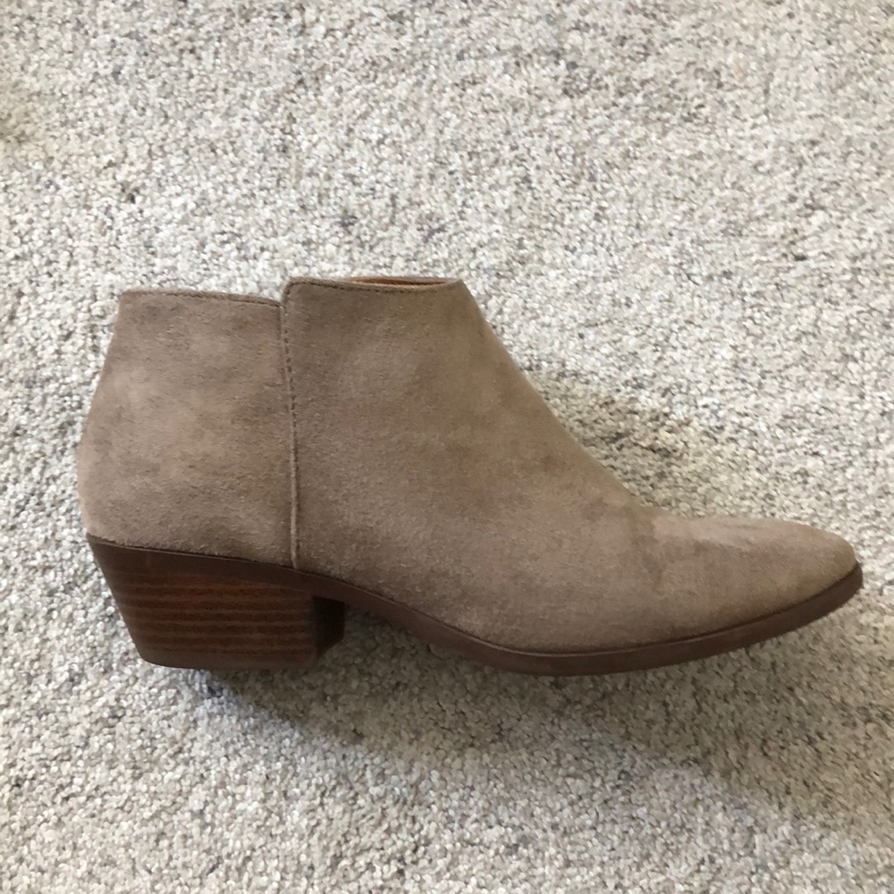 Soda tan mini booties